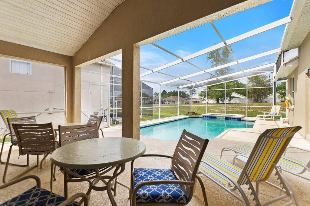 Spacious Disney Themed 5Bed Villa! Private Heated Enclosed Pool/Spa/Bbq! Davenport Kültér fotó