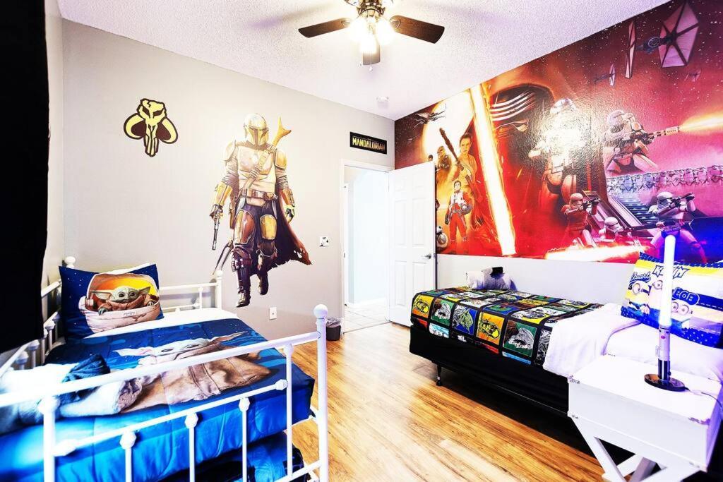 Spacious Disney Themed 5Bed Villa! Private Heated Enclosed Pool/Spa/Bbq! Davenport Kültér fotó