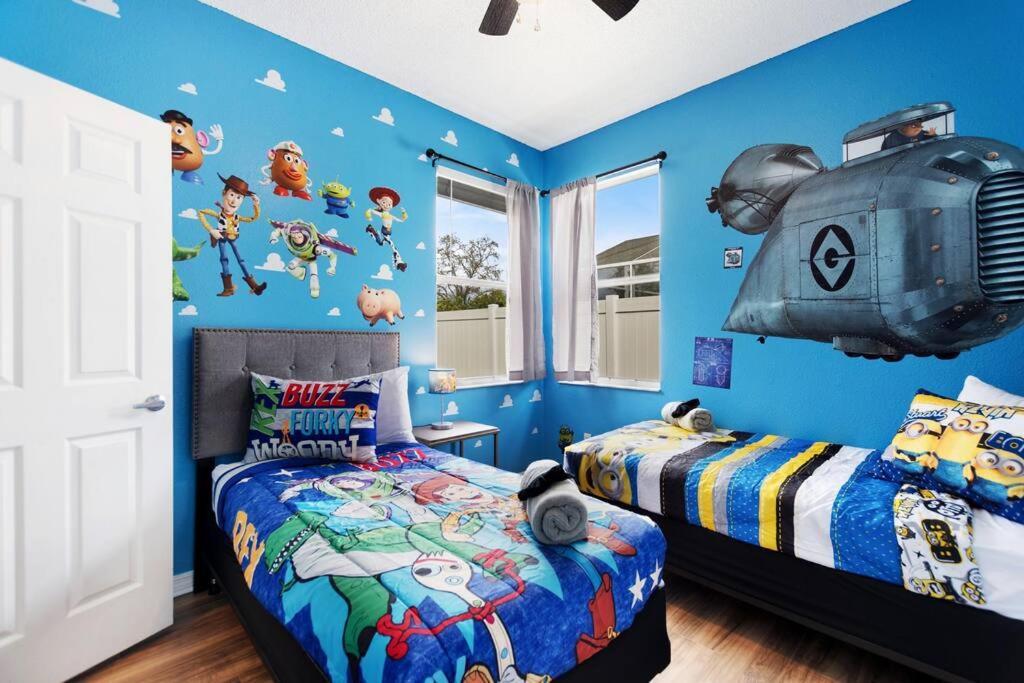 Spacious Disney Themed 5Bed Villa! Private Heated Enclosed Pool/Spa/Bbq! Davenport Kültér fotó