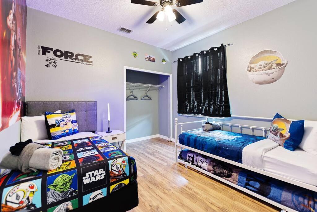 Spacious Disney Themed 5Bed Villa! Private Heated Enclosed Pool/Spa/Bbq! Davenport Kültér fotó