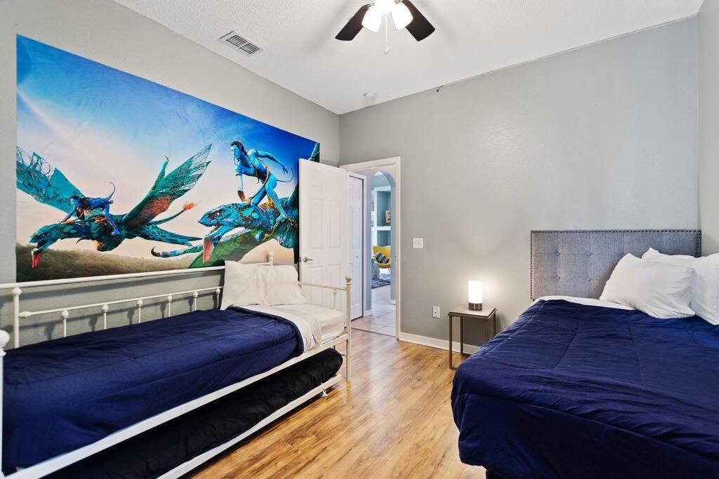 Spacious Disney Themed 5Bed Villa! Private Heated Enclosed Pool/Spa/Bbq! Davenport Kültér fotó