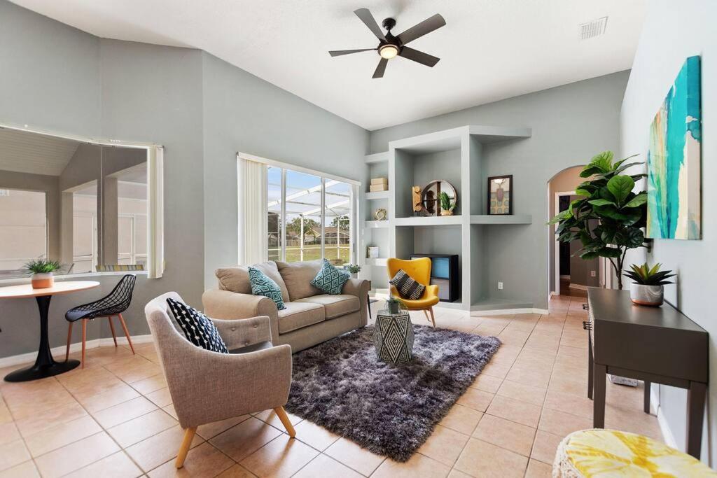 Spacious Disney Themed 5Bed Villa! Private Heated Enclosed Pool/Spa/Bbq! Davenport Kültér fotó