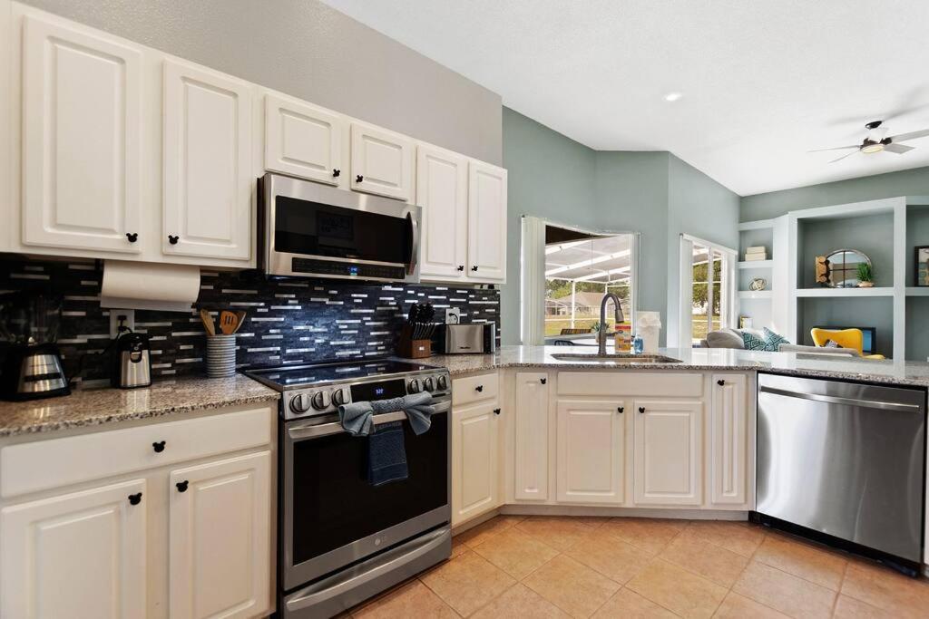 Spacious Disney Themed 5Bed Villa! Private Heated Enclosed Pool/Spa/Bbq! Davenport Kültér fotó